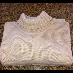 Cotton/Cashmere Turtleneck Sweater